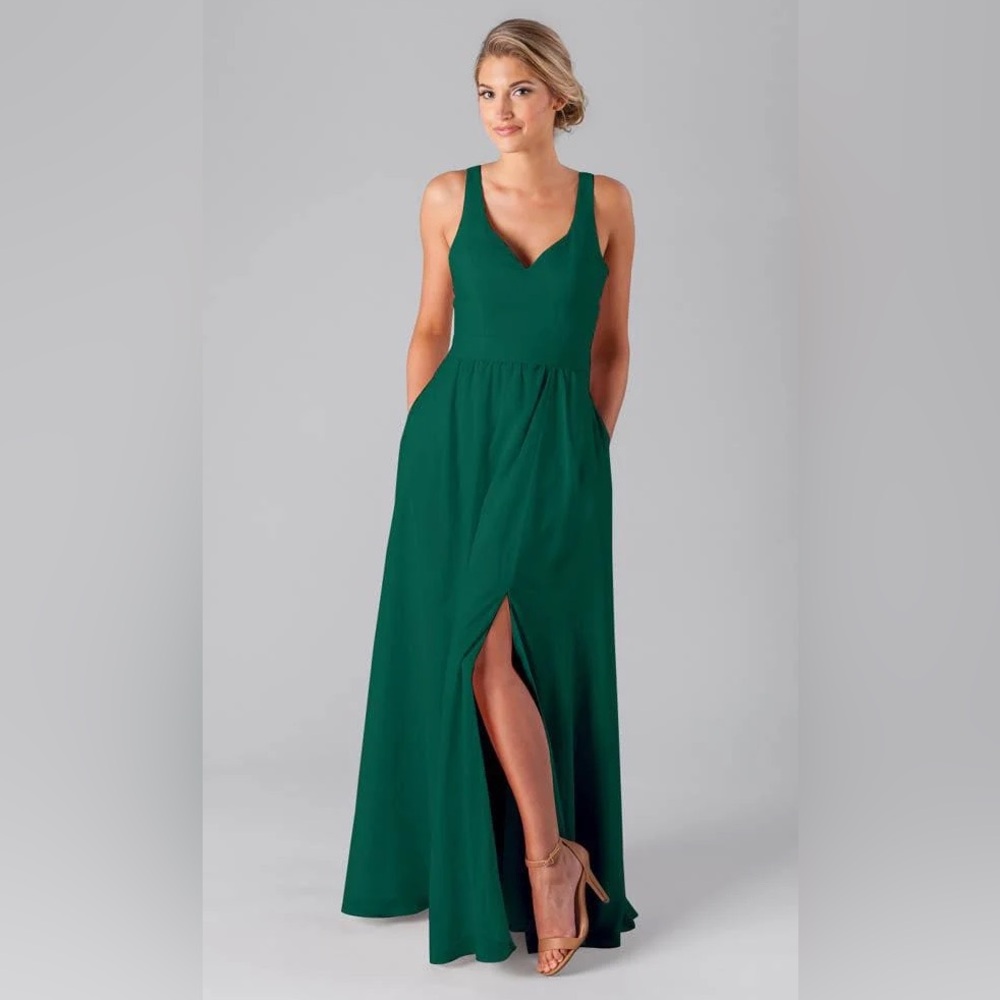 Kennedy Blue Riley Bridesmaid Dress Emerald Size 2